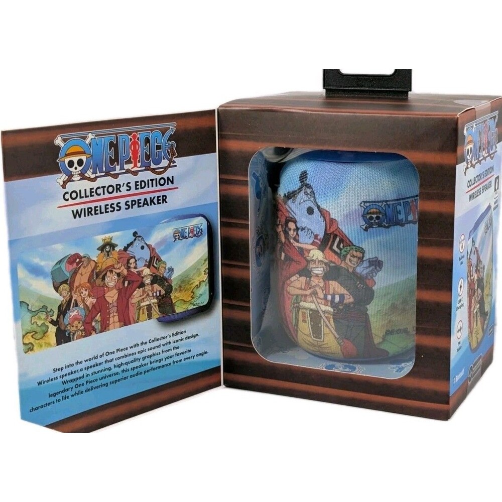 NEW CultureFly One Piece Collector's Edition Wireless Bluetooth Speaker NIB